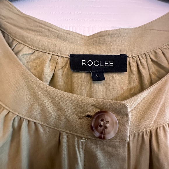 Roolee dress light green, size large. - Picture 2 of 2